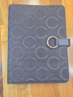 Lancel Paris Vintage "C" Monogram Address Book & Organizer